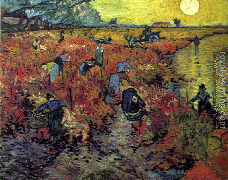 Vincent Van Gogh : The Red Vineyard
